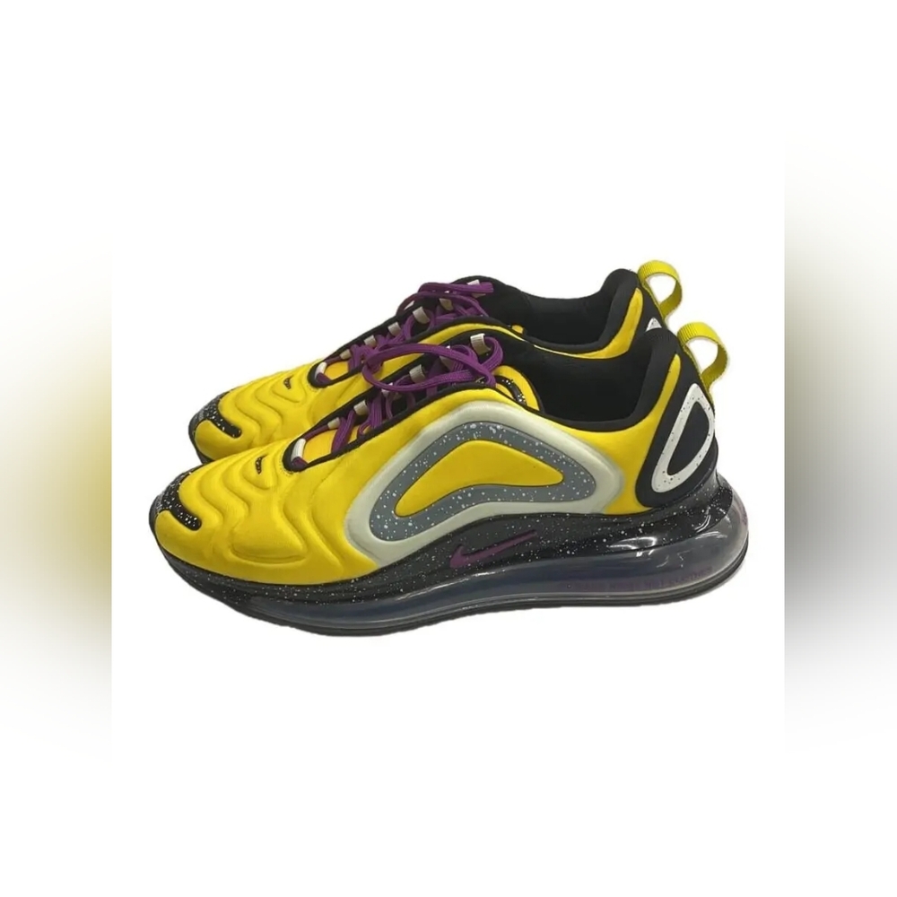 Nike Undercover X Air Max 720 Yellow Black Sneakers MEN 10 OR Women 11.5 - Picture 7 of 10